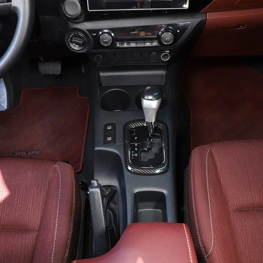 Защитная крышка для автомобильной панели шестеренок Toyota Hilux 2015 2016 2017 2018 2019 2020 ABS