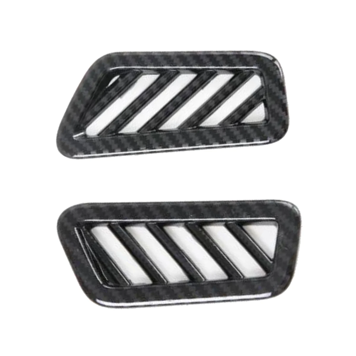 

For Kia MOHAVE 2020 2021 2022 Carbon Fiber Central Control Air Conditioner Vent Outlet Panel Trim Cover Frame