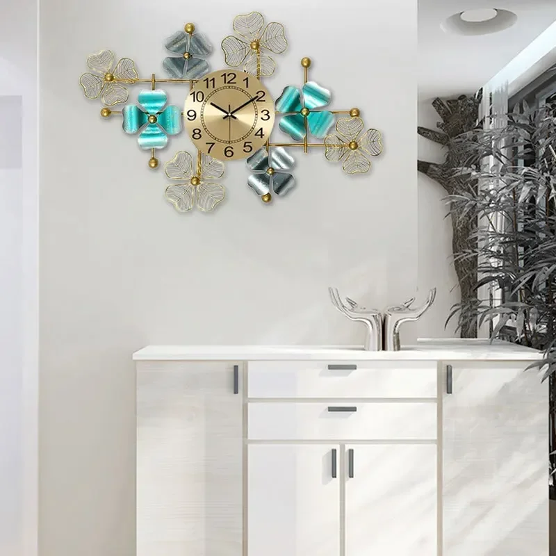 Shion Настенные часы для гостиной роскошные индивидуальные креативные бесшумные