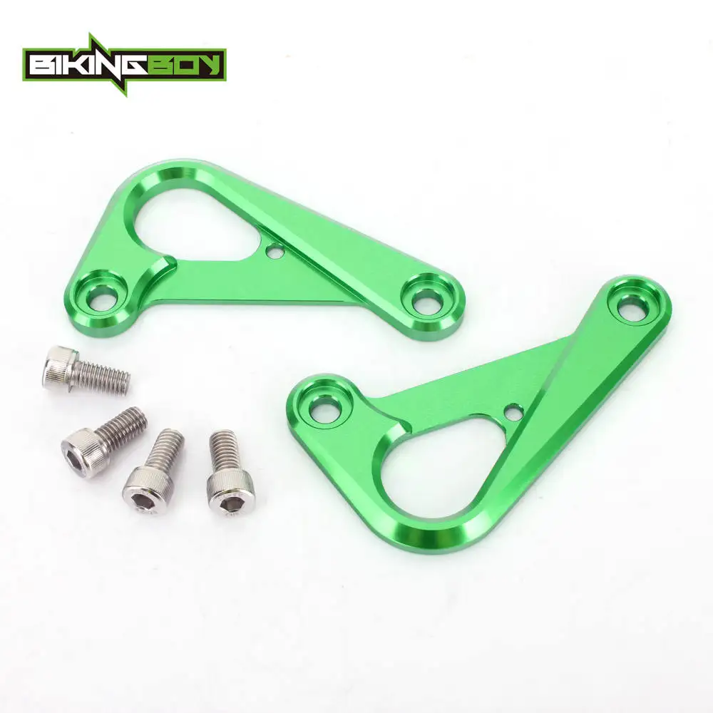 BIKINGBOY гоночные крючки для Kawasaki Ninja ZX6R 13 14 15 16 17 18 19 20 21 22 23 Φ ZX600 анодированный крючок