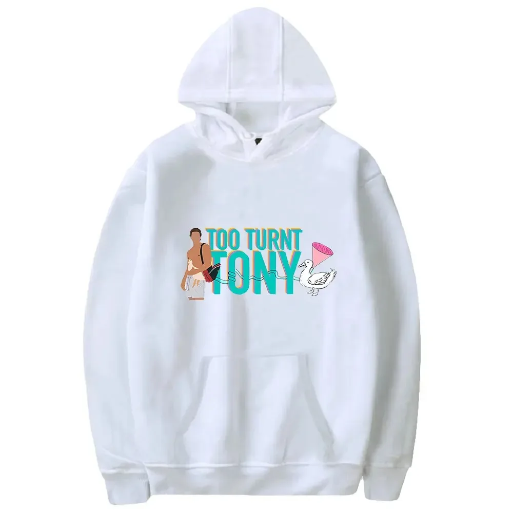 TooTurntTony Hoodie para homens e mulheres pulôver de manga comprida moletons unissex streetwear casual roupas da moda 2024