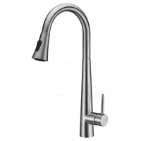 yuson 4170 50 304 stainless steel head adjustable pull out kitchen faucet for hot and cold