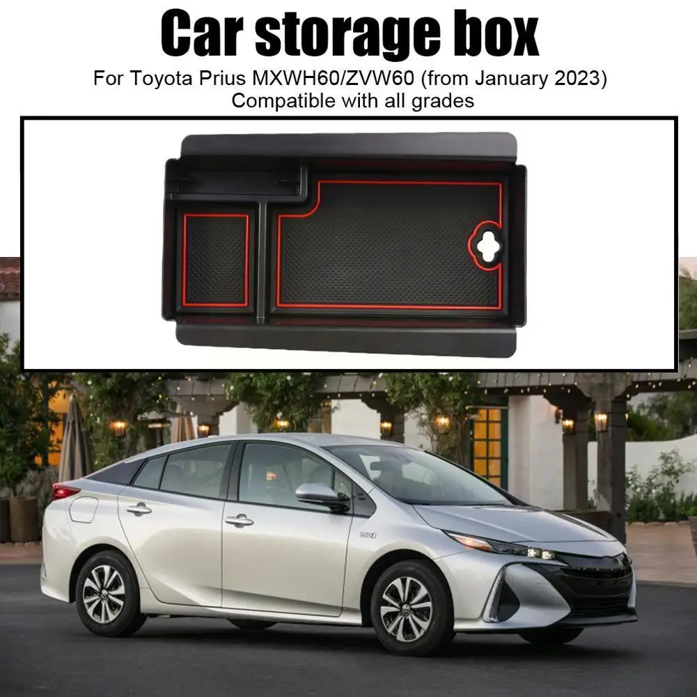 

Контейнер для хранения в подлокотнике центральной консоли для Prius Xw30 Facelift Hatchback 2012-20 E4r9