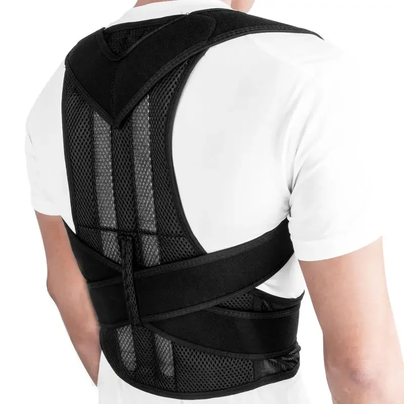 

Adjustable Posture Corrector Corset Breathable Back Support Shoulder Lumbar Brace Support Straight Corrector for Men Women