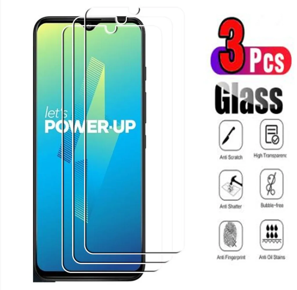 Защитное стекло закаленное 9H для Wiko Power U10 U20 U30 Y60 Y51 Y61 Y62 Y81 Y82 Y52 3 шт. |
