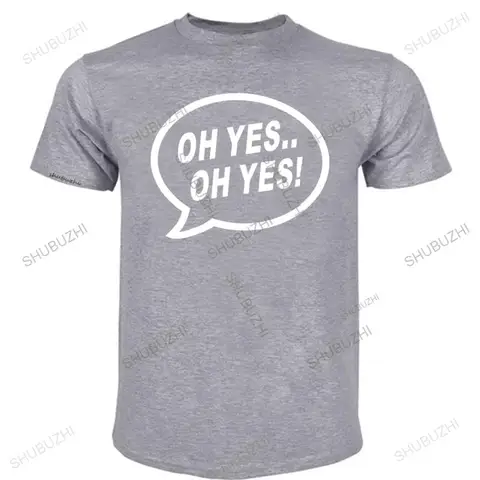 Мужская футболка с надписью OH YES, футболка с рисунком О да, с музыкальным слоганом, футболка Карла Кокс, космическая Ибица, технология RAVE, мужские футболки большого размера с круглым вырезом