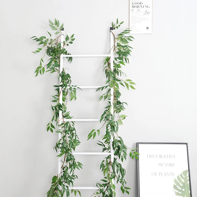 

1.7m Artificial Rattan, Indoor Sheltering Sprout, Air-conditioning Heating Pipe, DIY Decorative Winding Vines and Green Plants