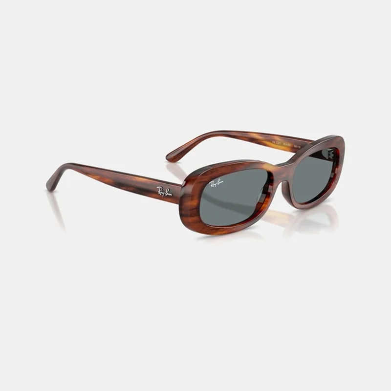 Фото Оригинальные поляризационные солнцезащитные очки Rayban 2221F со стеклянными линзами в коробке №2