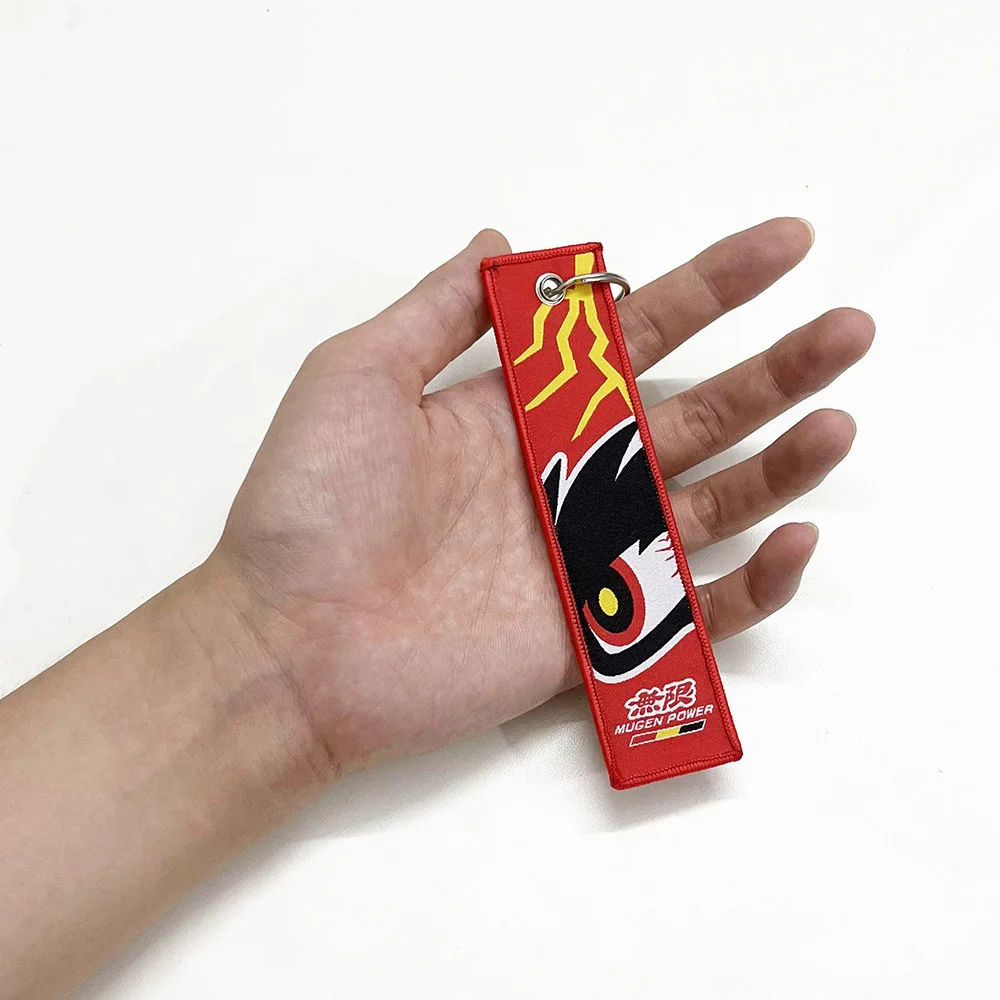 

1 Pcs Car Keychain Bag Charms Mugen HONDA FN2 Emblem Logo tag Modification JDM Racing wholesale Auto Motorcycle Accessories