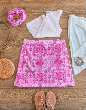 

Сексуальные мини-юбки для девочек, модная одежда Вечерние, новинка 2022, розовые юбки с 3D принтом, эластичные мини-юбки Y2K с высокой талией, жен...