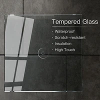 bseed 86mm crystal glass panel 86 type series wall switch panel waterproof scratch resistant switch touch crystal glass panel
