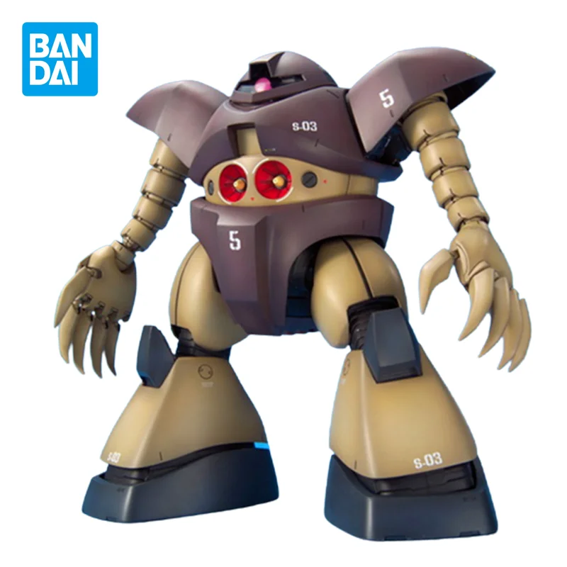 

Bandai Original Gundam Model Kit Anime Figure Gogg MSM-03 MG 1/100 Action Figures Dolls Collectible Ornaments Toys Gift for Kids