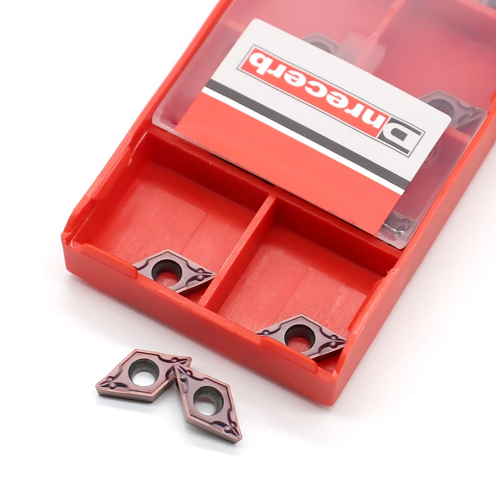 

DCMT11T304 DCMT11T308 TM TM-1 MP карбидная вставка внешний металлический токарный инструмент для нержавеющей стали