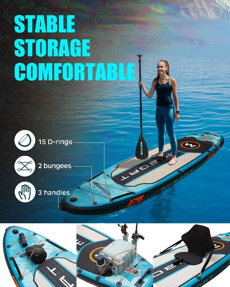 Надувная SUP-доска MyBoat OEM 10'6x35x6'' для дропшиппинга, доска для серфинга стоя, для всех уровней подготовки (art.: 3920da62aa4b0) - 3920da62aa4b0