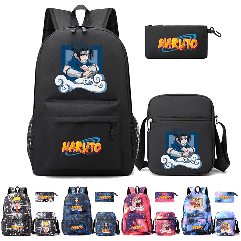 

Рюкзак с аниме Наруто для подростков, Usb-рюкзак для мужчин и женщин, ранцы для мальчиков и девочек, дорожные сумки, вернуться в школу