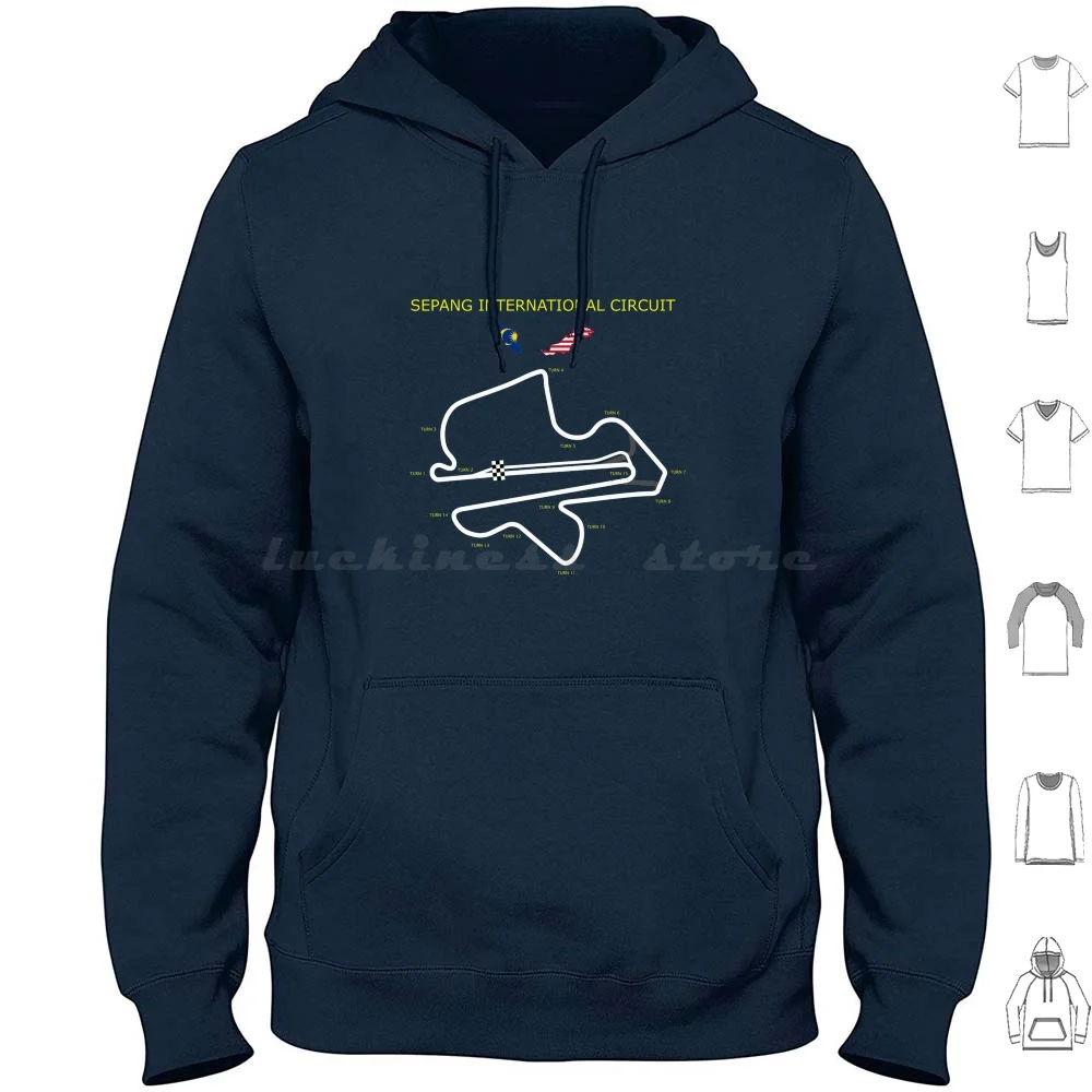 

Sepang International Circuit Hoodies Long Sleeve Sepang Circuit Grand Prix Grand Prix Circuit Malaysia Transport
