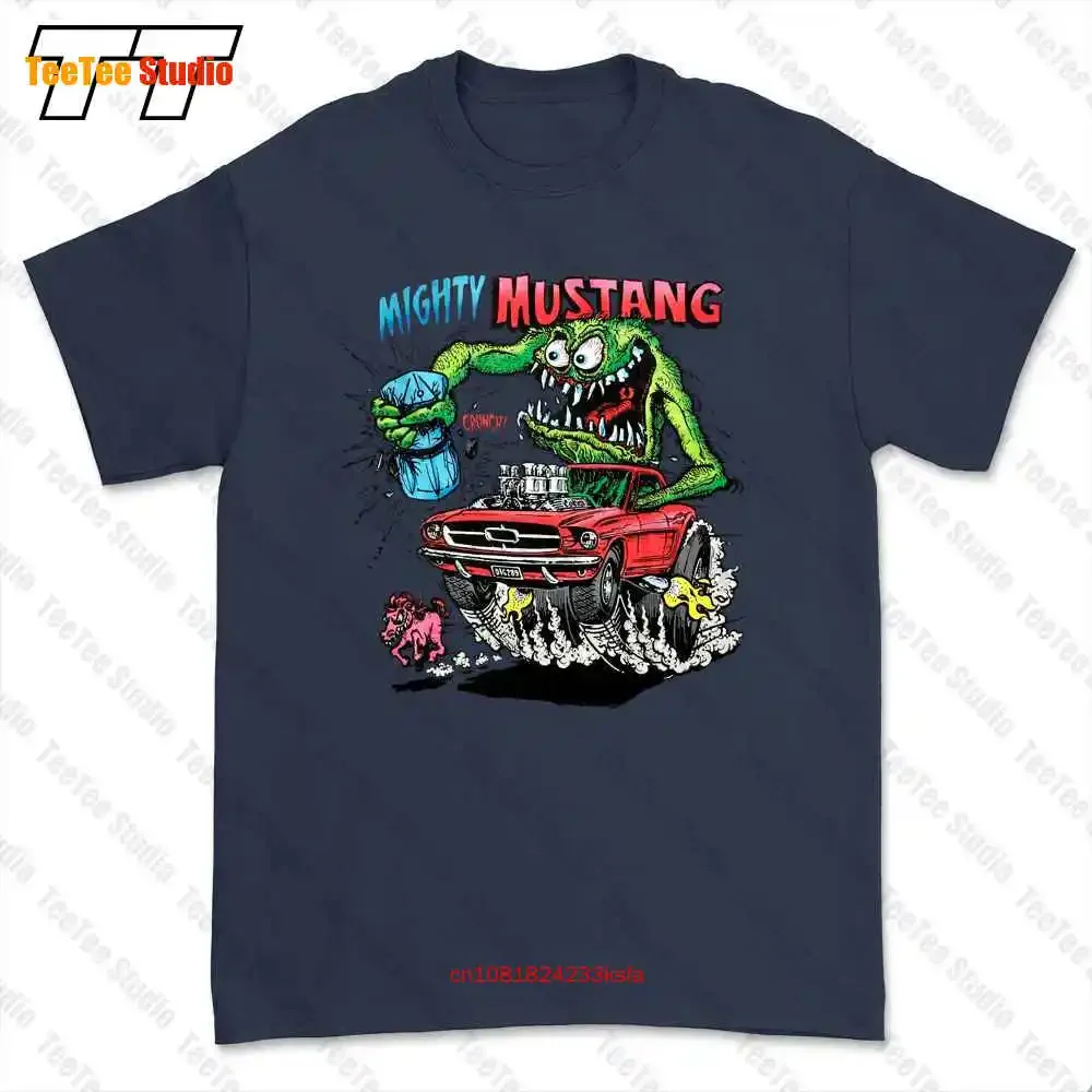 Ed Big Daddy Roth Rat Fink Mighty Mustang T-shirt Tee GTKG