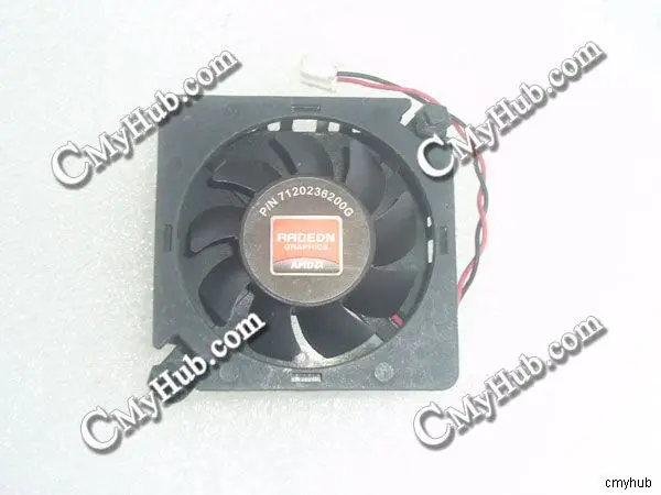 Для ATI Для AMD HD5450 PLA04710S12M 7120236200 G RADEDN 2Pin для SAPPHIRE HD 7850 Вентилятор охлаждения графического процессора видеокарты (art.: 3920cd5491884) - 3920cd5491884