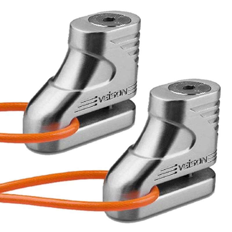 Велосипедный замок с дисковыми тормозами 5 мм 2 шт.