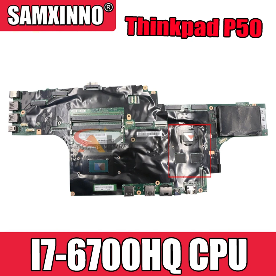 

Материнская плата Akemy для ноутбука Lenovo Thinkpad P50, процессор I7 6700HQ, протестирован, OK FRU 01AY481 01AY480 01AY445 01AY449 01AY453 01AY361