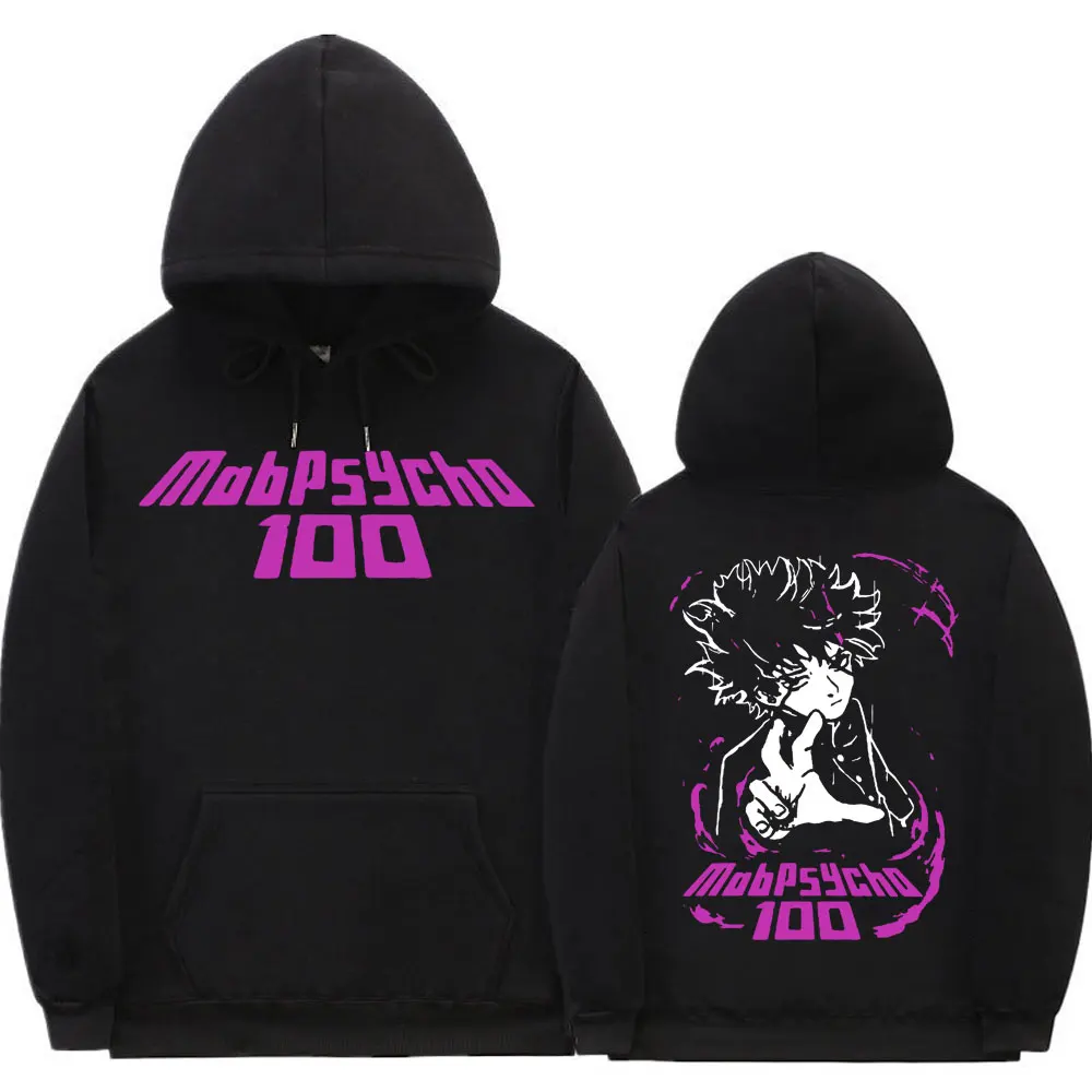 

Anime Mob Psycho 100 Sweatshirt Manga Mobu Saiko Hyaku Hoodie Shigeo Kageyama Graphic Sportswear Men Women Japanese Streetwear