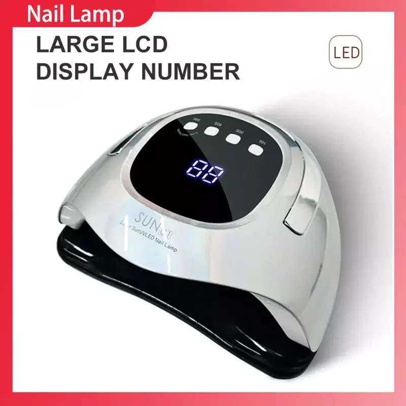 

NEW2023 Colorful Nail Dryer UV LED Nail Lamp Drying Nail Gel Polish Dryer With Motion Sensing Professional Lamp For Manicure Sal