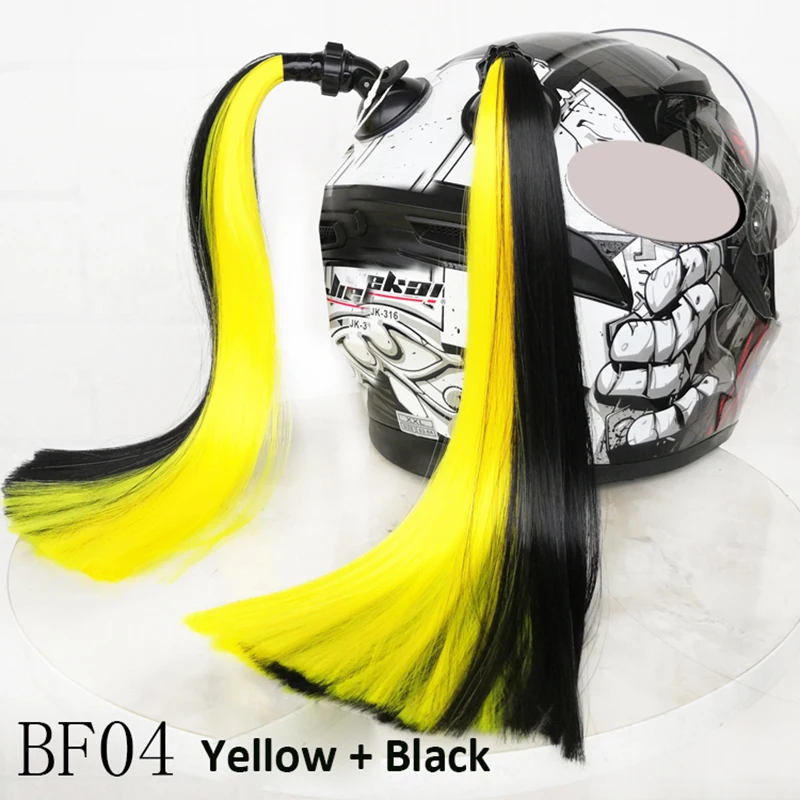 Модные детские косички для мотоциклетного шлема сделай сам 2 шт./компл. женские