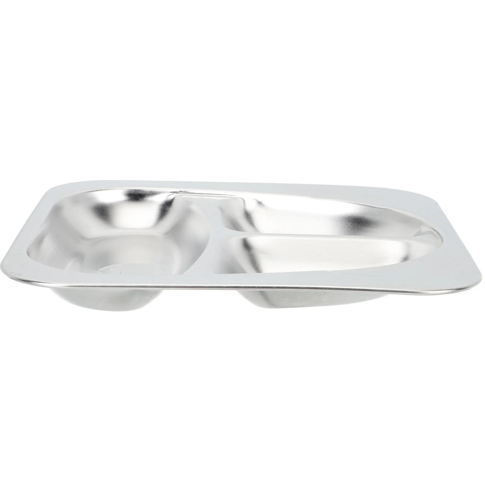 

Plate Dividedplates Tray Serving Dinner Portion Control Diet Platter Fruit Kids Metal Snack Nutrition Loss Weight Adultdish