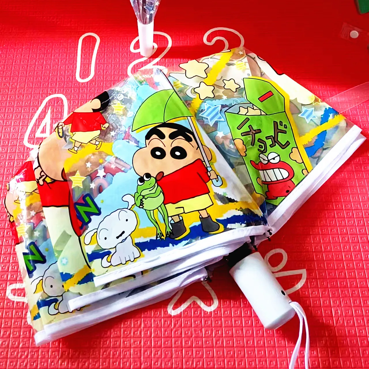 Аниме Crayon Shin-chan Солнцезащитный зонт от солнца с защитой от ультрафиолета Автоматический складной автоматический зонт Sunny Day Зонт от солнца (art.: 3920c77dce421) - 3920c77dce421