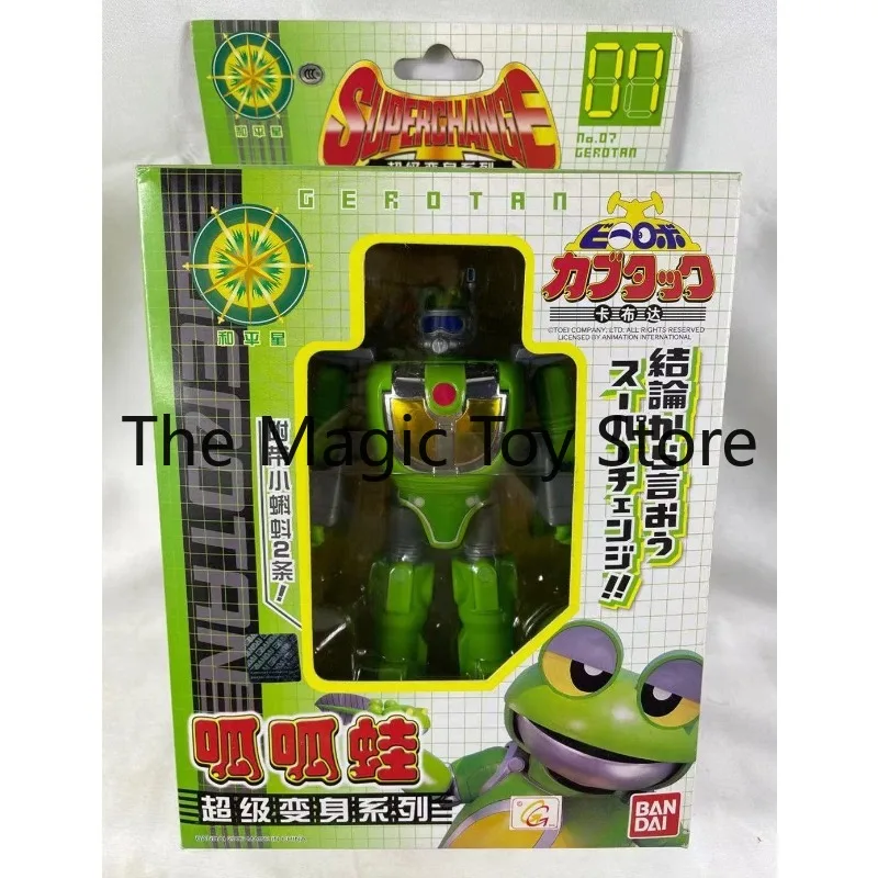 Фото Оригинальные фигурки Bandai Gatcha Gatcha: Гагага-лягушка, Акула, Перец чили, Кабуда, Скорпион, Леле, Таракан и Булли. №3