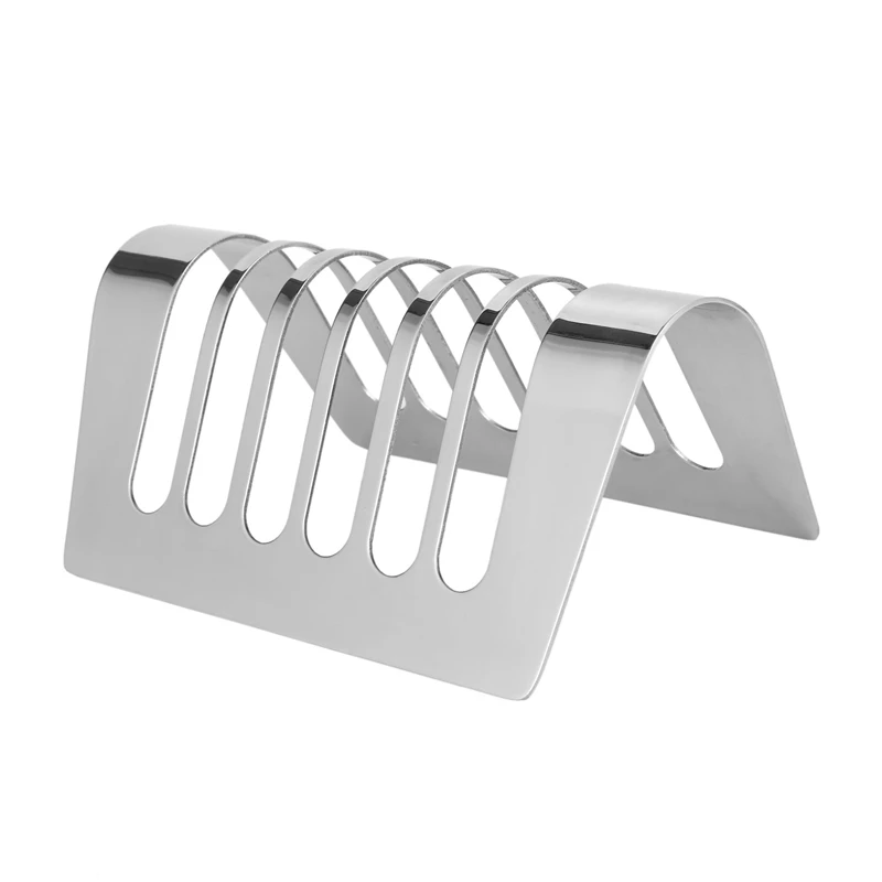 

Toast Rack Bread Holder 6 Slice Slots Bread Loaf Stand Stainless Steel Tool Cooling Grid Bread Rack