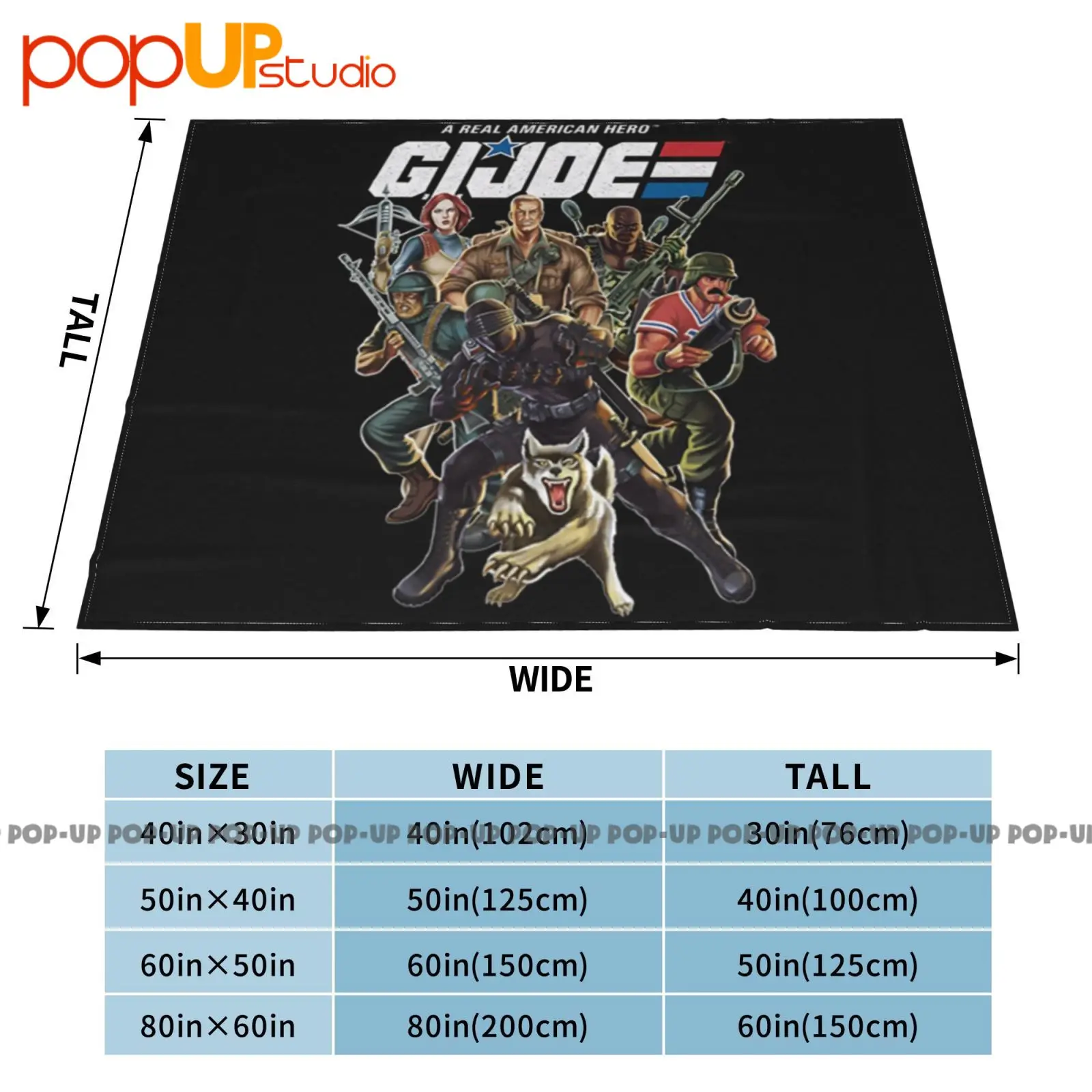 Фото Ультра-мягкое одеяло Distressed Real American Hero Gi Joe, зимнее одеяло, чехлы на диван, покрывала на кровать №5