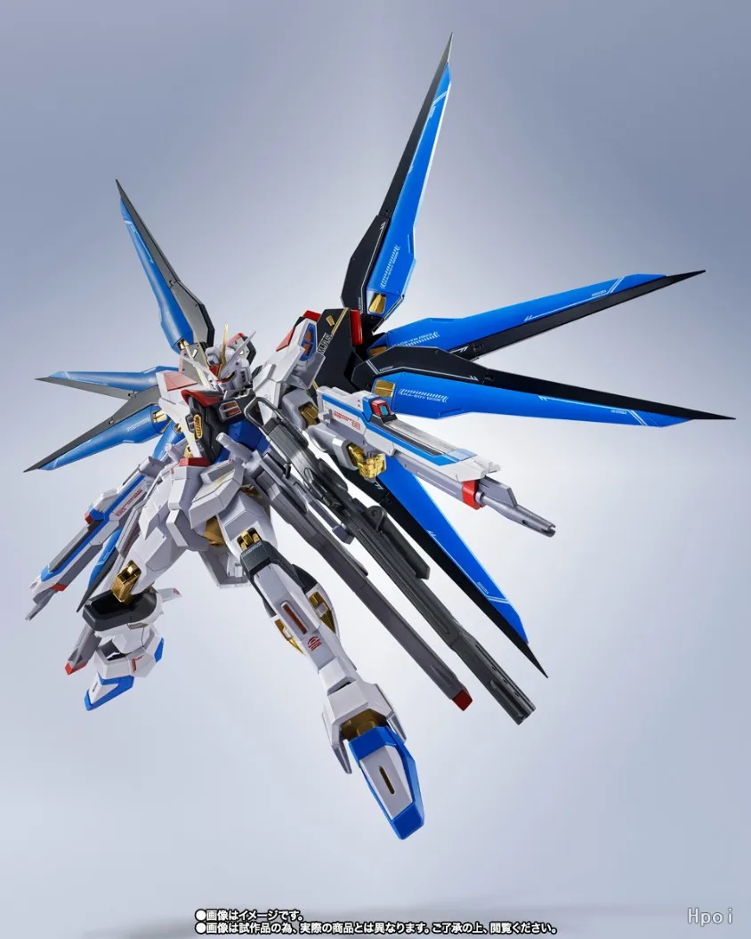 Фото Металлическая фигурка BANDAI ROBOT Damashii ZGMF/A-262B, коллекционная модель Gundam SEED FREEDOM, подарок для фанатов №3
