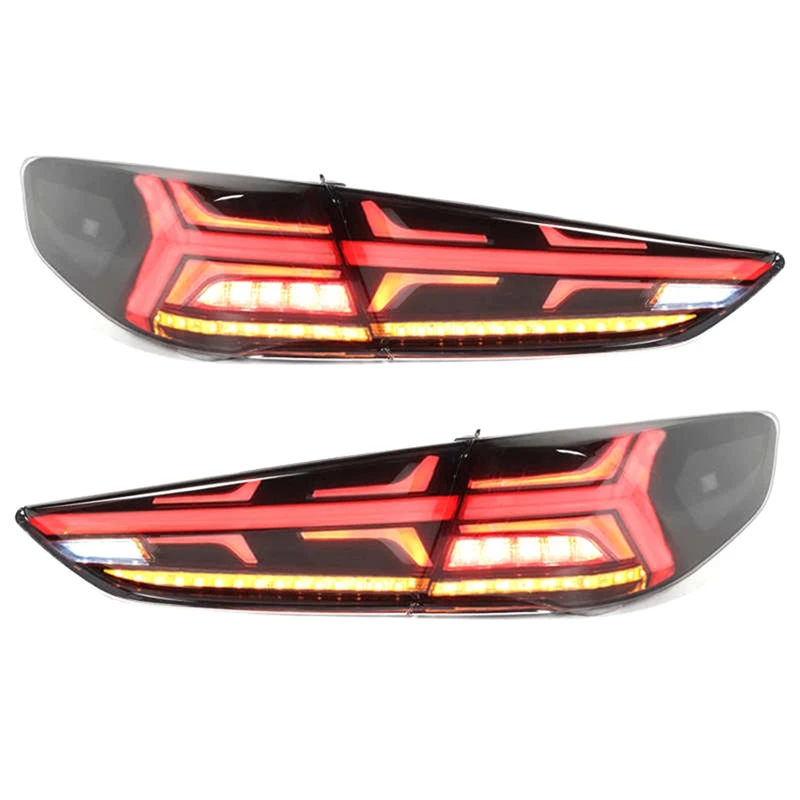 

LED Dynamic Taillight Assembly Flowing Turn Signal Car for Hyundai Sonata 9 2018 2019