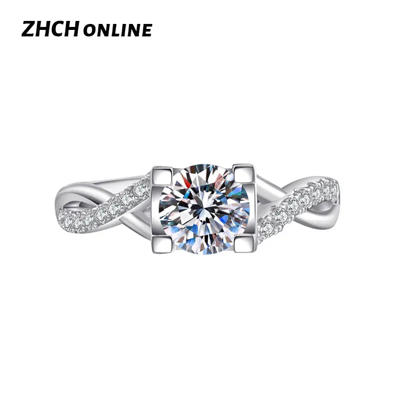 

Luxury Zircon Rings For Women Delicate Korean Fashion Wedding Accessories Charm Bridal Jewelry Elegant Marriage Proposal Ring