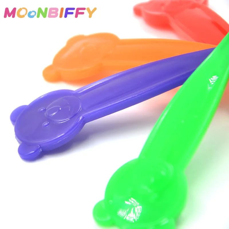 

3 Kleuren Temperatuur Sensing Lepel Voor Kinderen Jongens Meisjes Siliconen Lepel Voeden Baby Lepels Baby Care Set Voeden Lepel