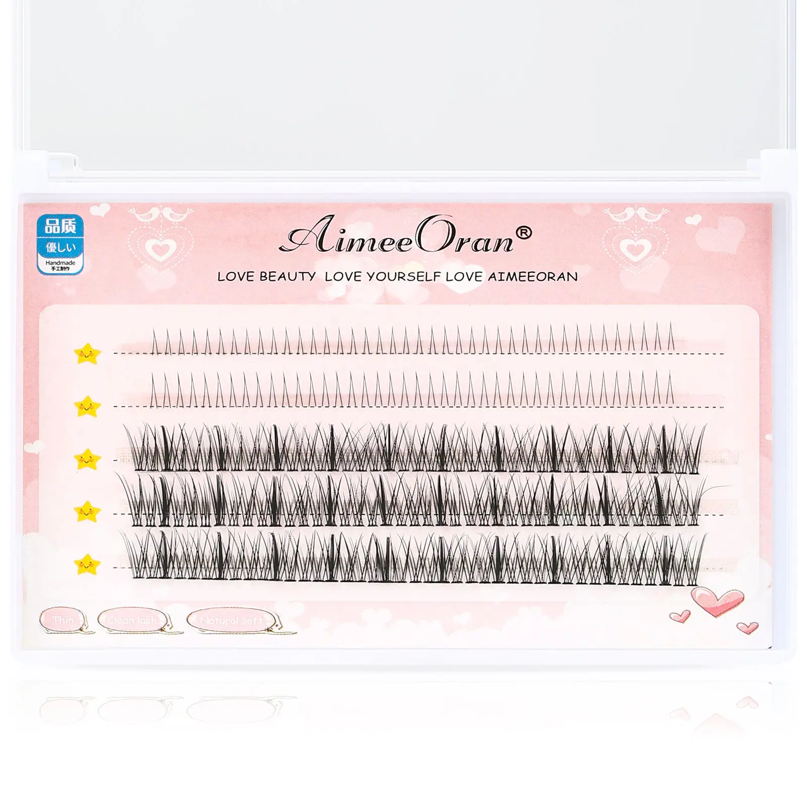 

DIY Individual Eyelash Extensions Soft Comfortable No Irritation Eyelashes for Beauty Eye Cosplay DIY Makeup