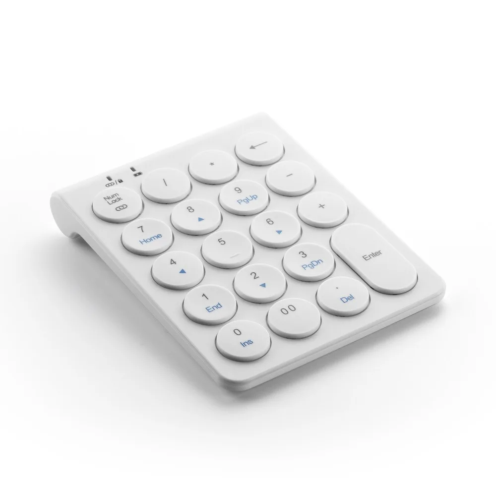 

19 Keys Bluetooth Wireless Numeric Keypad Mini Numpad with More Function Keys Digital Keyboard For PC Accounting tasks