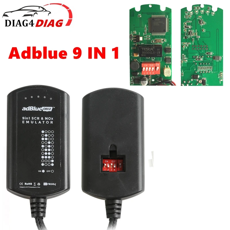 

Adblue для многобрендовых грузовиков 9 в 1, обновленный Adblue 9 в 1 для эмулятора 9 грузовиков Ad Blue, сверхмощный, не требует программного обеспечения