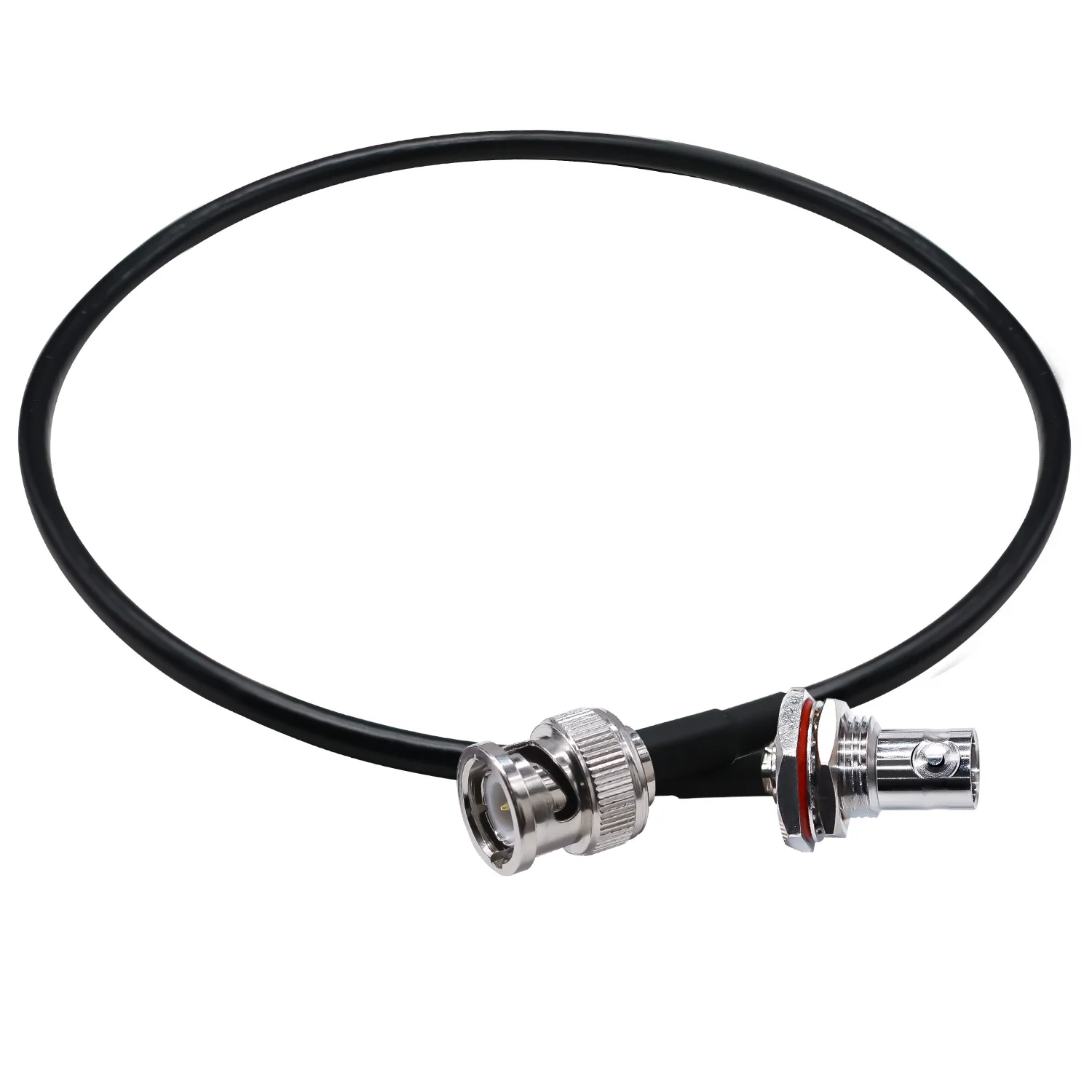 

Перемычка с гайкой BNC «папа-мама» Штекер BNC RG58 Кабель с низкими потерями CB Радио Коаксиальный кабель Удлинительный кабель Wi-Fi антенны 50 Ом