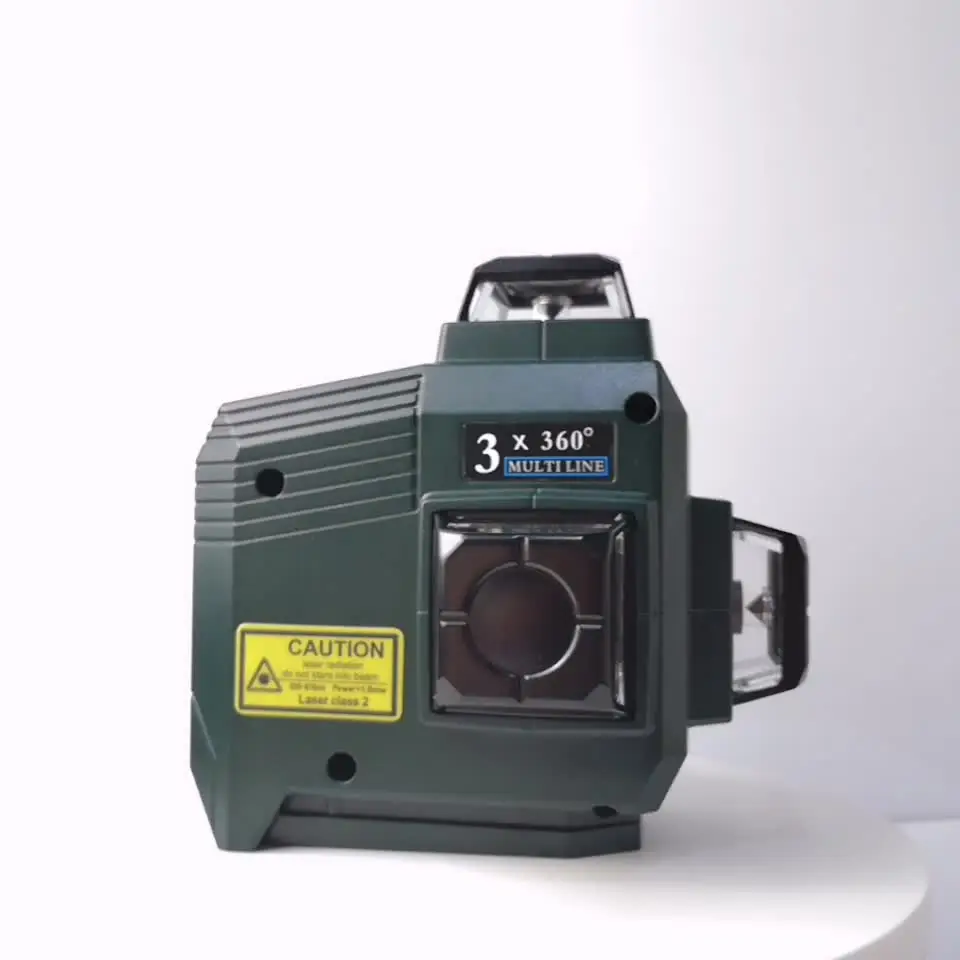 

4d laser level 3d green 360 remote control