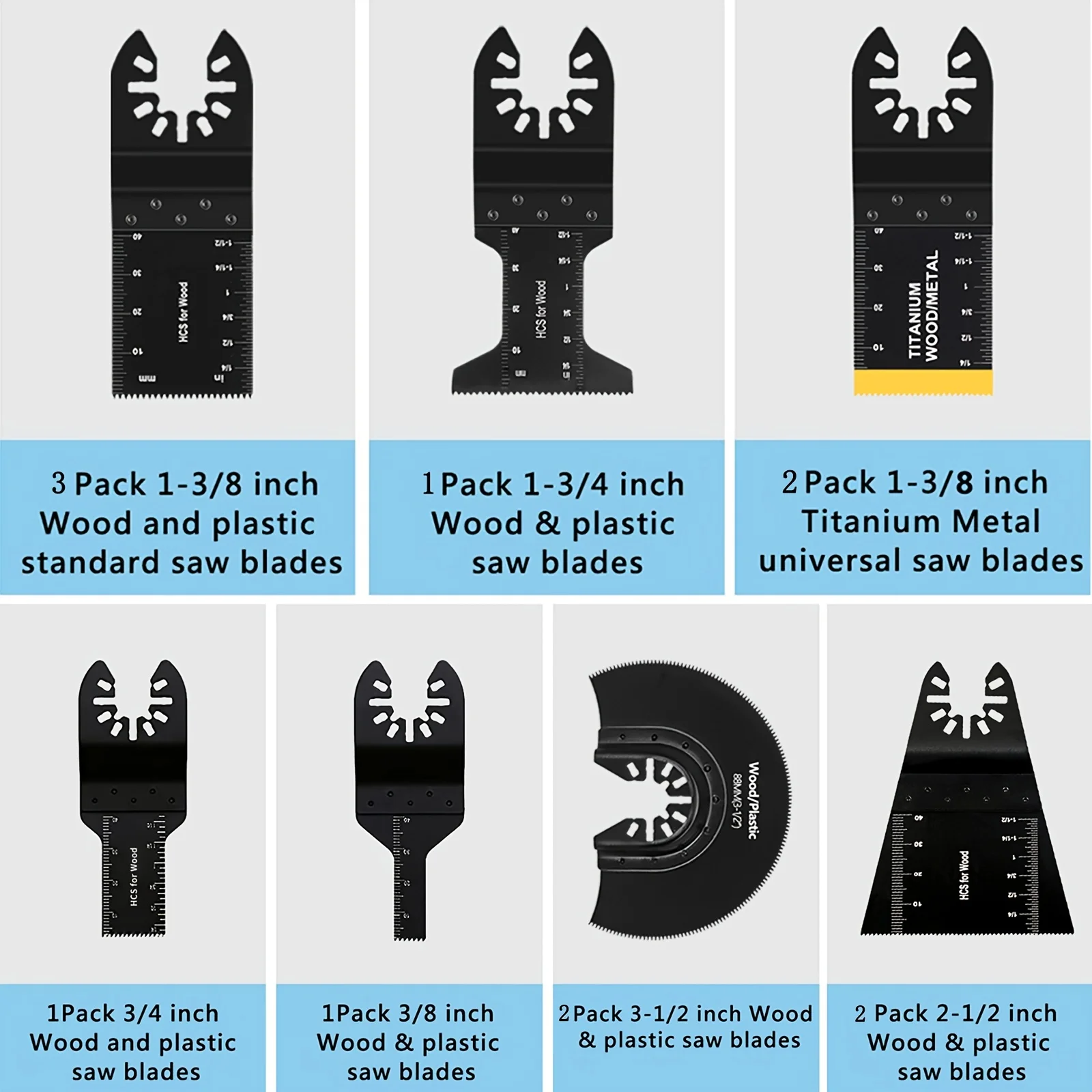 Быстросъемные лезвия для пилы 12 шт.