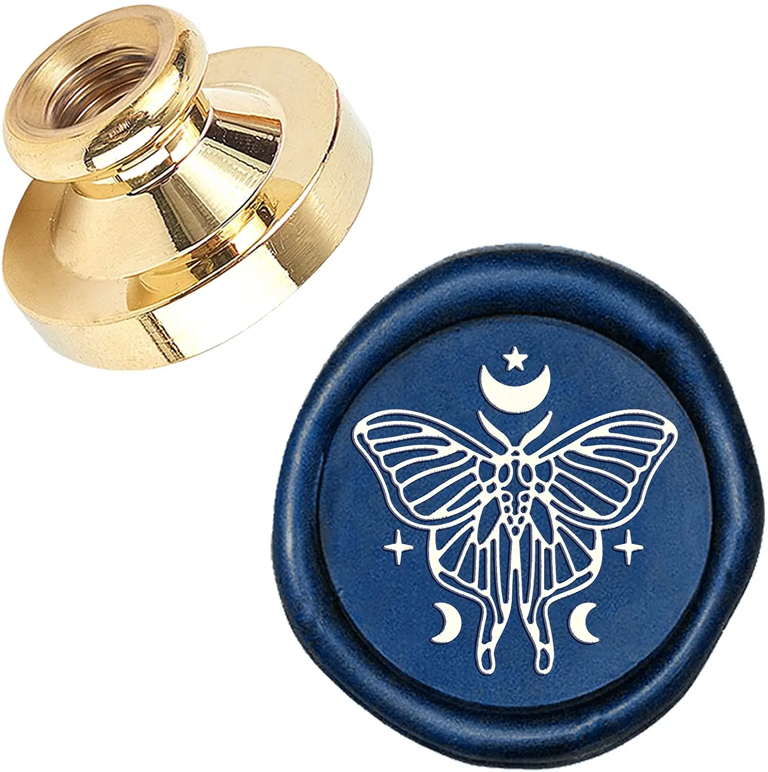 

Моли, летающая луна, воск, фотобумага, замена 25 мм, винтажный воск для запечатывания, фотоаксессуары, только без ручки