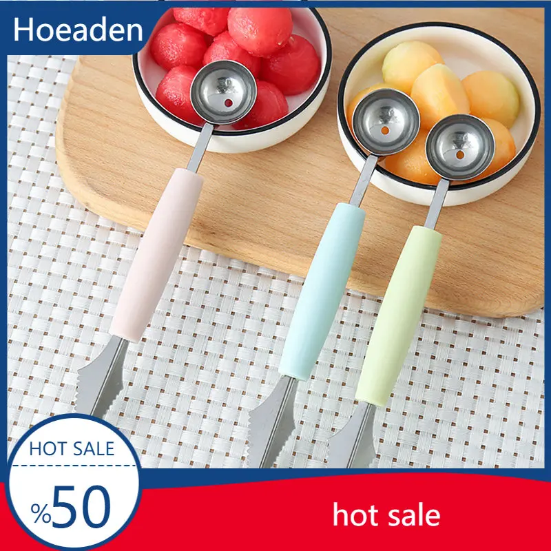 

Double-headed Stainless Steel Ice Scoop Digging Spoon Fruit Ball Digging Device