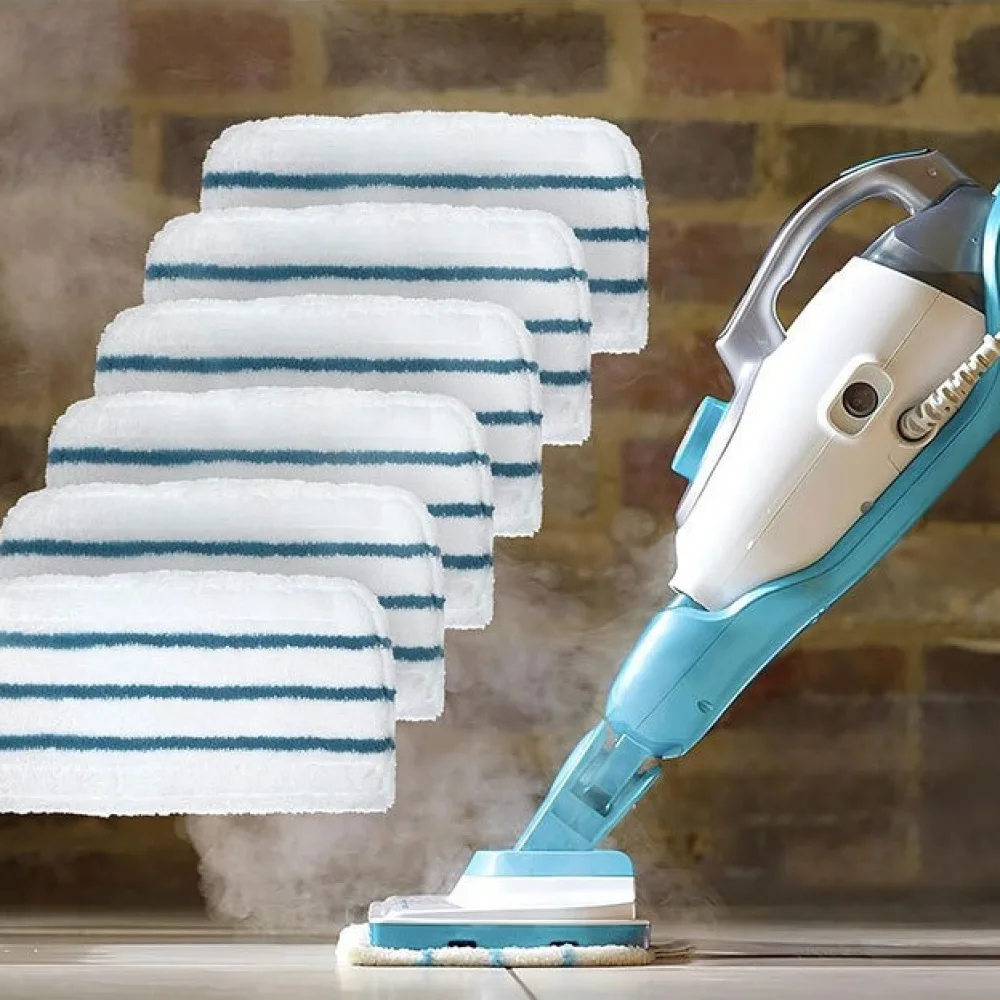 Сменная чистящая подушечка для паровой швабры Black Decker FSMH13E1M FSMP20, прочная тканевая салфетка, моющийся аксессуар для пола. (art.: 3920dcd00acde) - 3920dcd00acde
