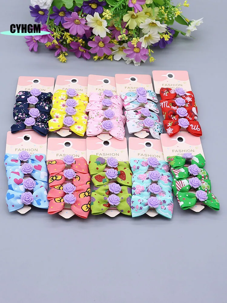 

wholesale Fashion new ribbon hair clips for girls silk hairpins cute Barrettes hanfu hair accessory Hair Accessories D04-5