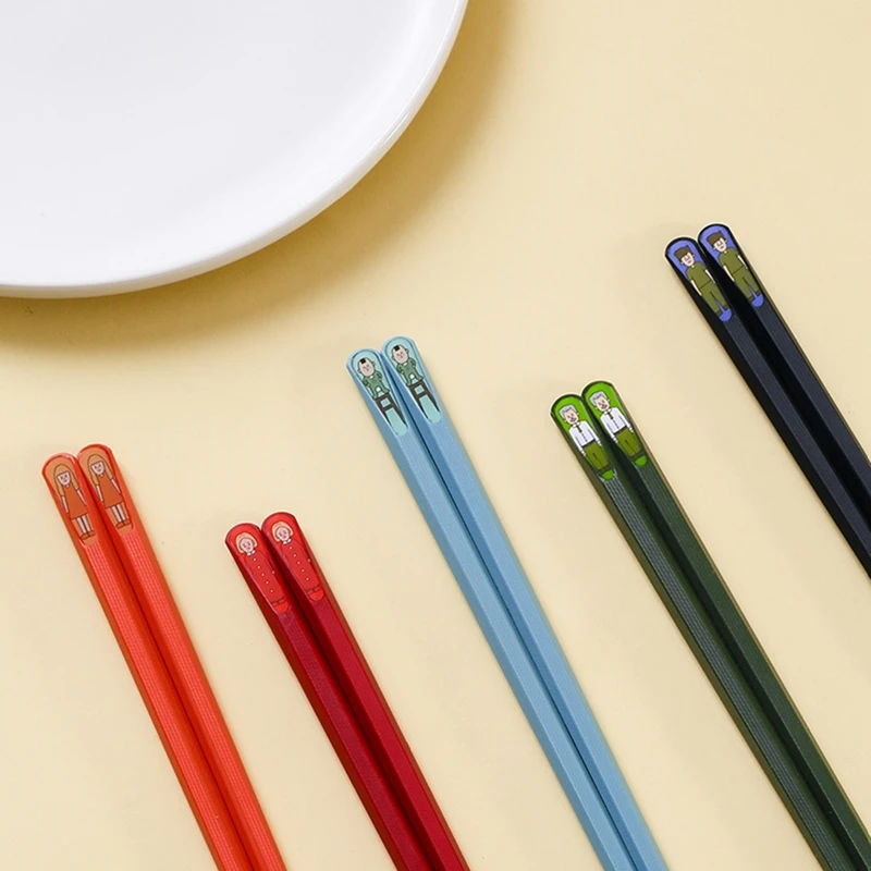 

5 Pairs Fiberglass Chopsticks Reusable Colorful Chopsticks Set For Sushi Ramen Noodles Rice Dumplings Japanese Colored Sushi