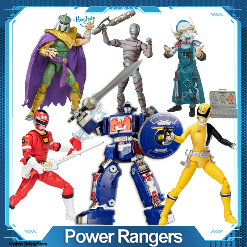 

Hasbro Power Rangers Lightning Collection Megazord S.P.D. Yellow Ranger Mutant Ninja Turtles Wild Force Putrid for Birthday Xmas