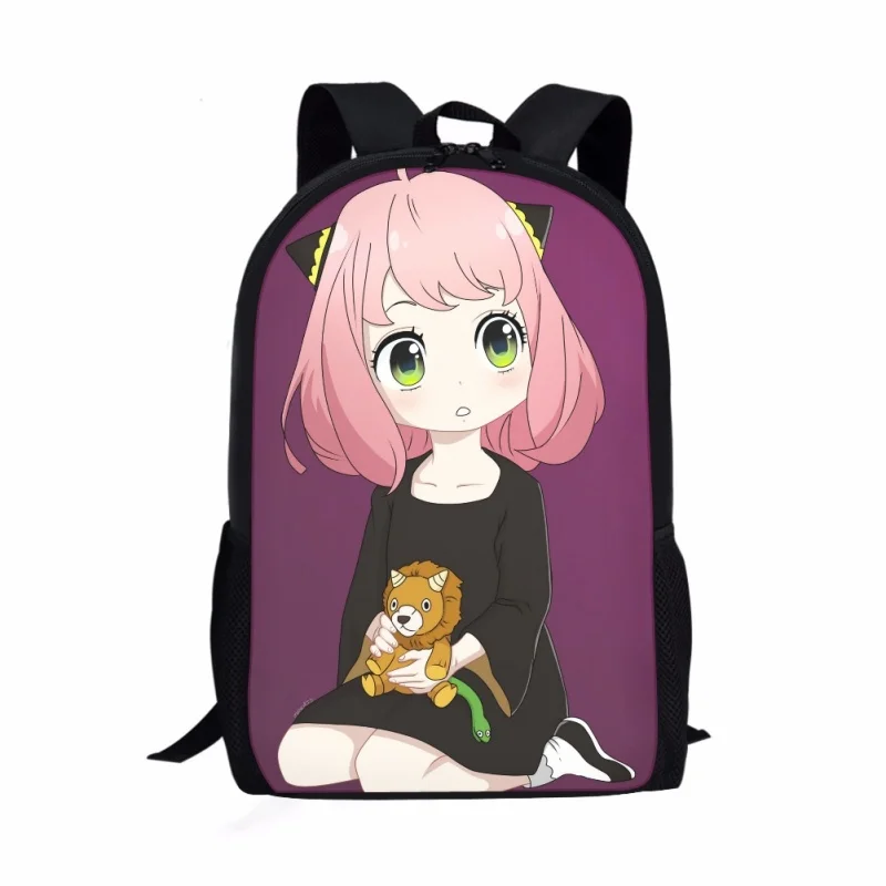 

Anime Spy X Family Anya Print Pattern School Bag For Children Young Casual Book BagsFor Kids Backpack Teens Schoolbags Mochila