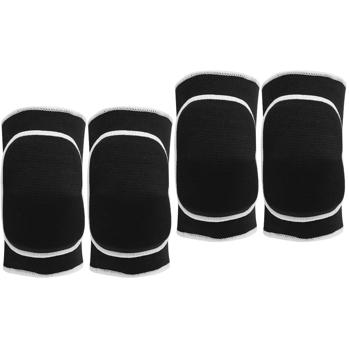 

2 Pairs of Knee Wrap Brace Sponge Knee Protector Dancing Knee Brace Anti-collision Knee Protector